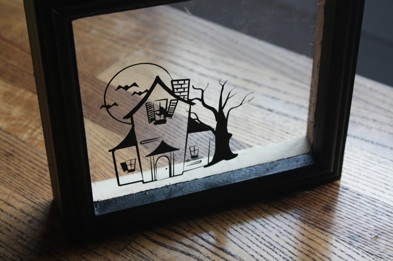 Alayna's Creations Candy Corn Shadow Box (31 Days Day 26)