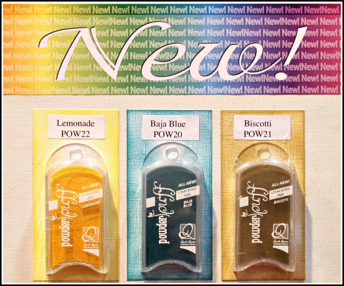 Blog Quick Quotes: CHA - New PowderPuff Chalk Inks!