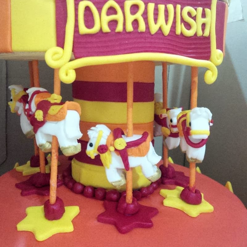 Sweet Creations Carousel Cake