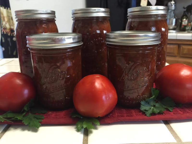 Chrissy's Easy Canned Italian Tomato Sauce