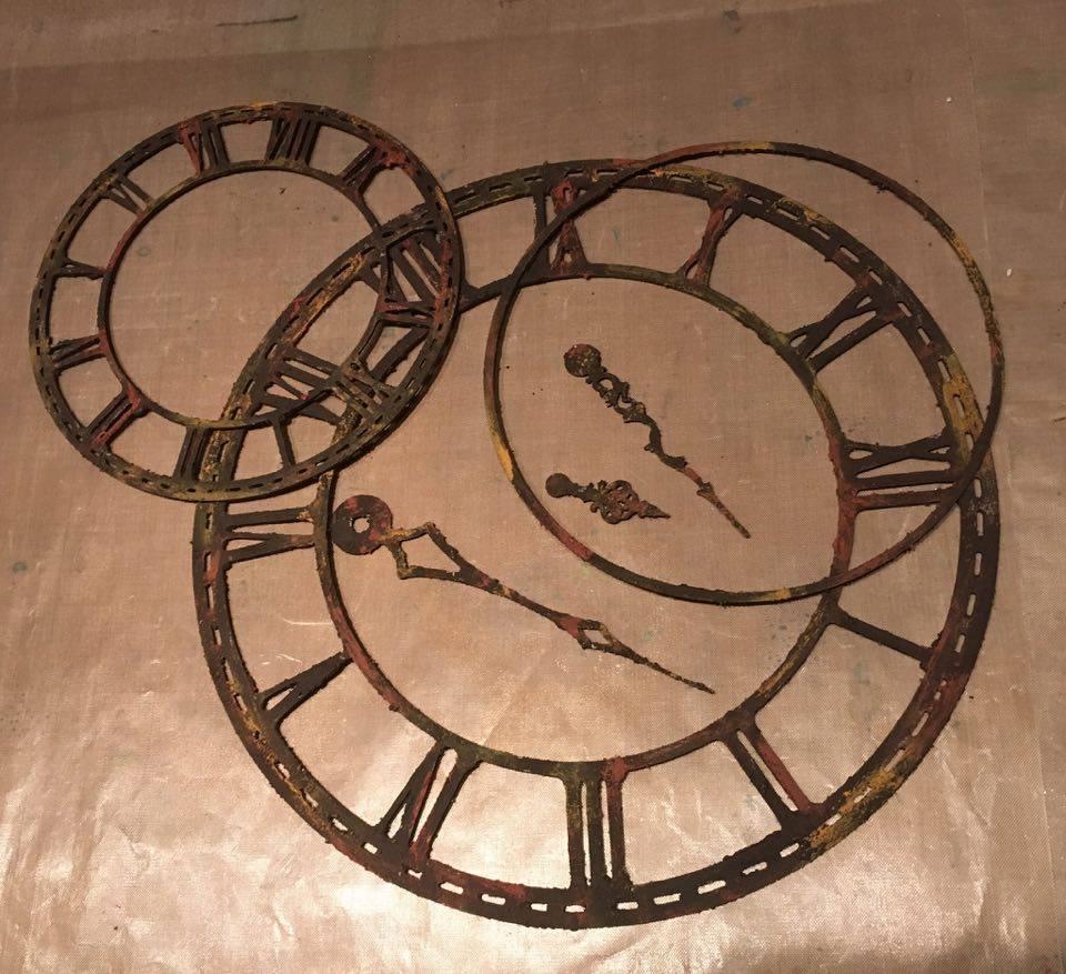 Mixed Media Mojo Steampunk Clock with Basic Instructions