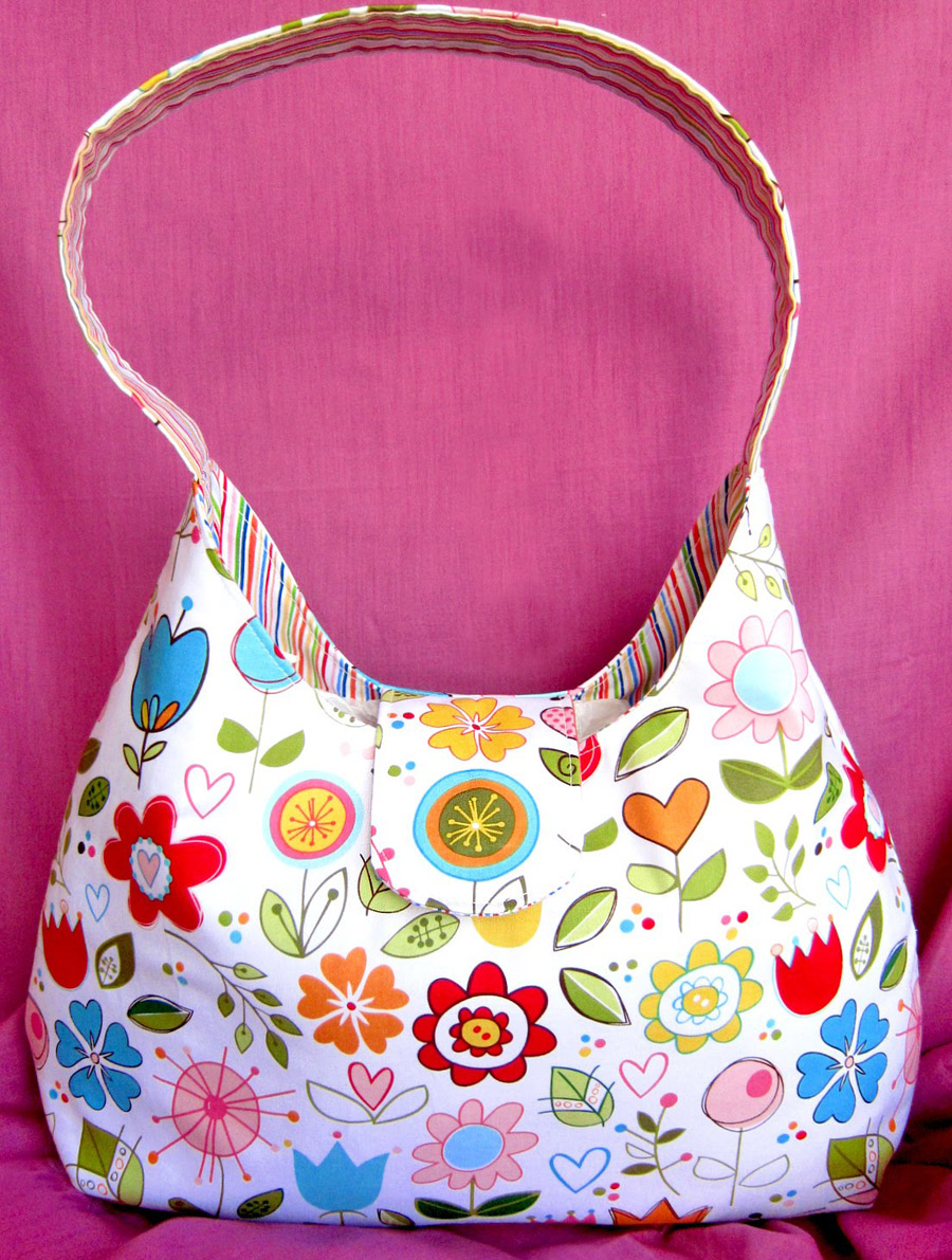 One Handle Bag Sew Tutorial & Pattern