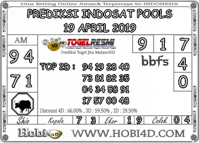 Result Indosat Togel
, Hobi 4d Prediksi Togel Indosat Pools 19 April 2019