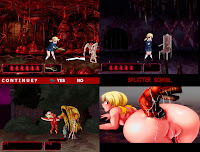 capturas Splatter School juego gore