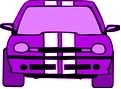 Purple car coincidence