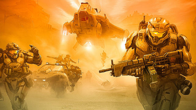 Halo 5 Spartan Rising - Fond d'écran en Full HD