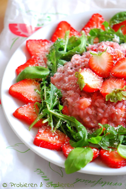 Probieren und Studieren : Fany Pink Kitchen: Erdbeer-Risotto