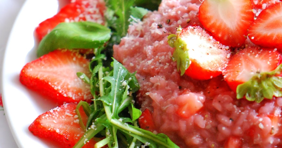 Probieren und Studieren : Fany Pink Kitchen: Erdbeer-Risotto