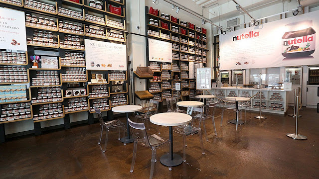 
Nutella Bar Opens in NYC -  καφετέρια Nutella
