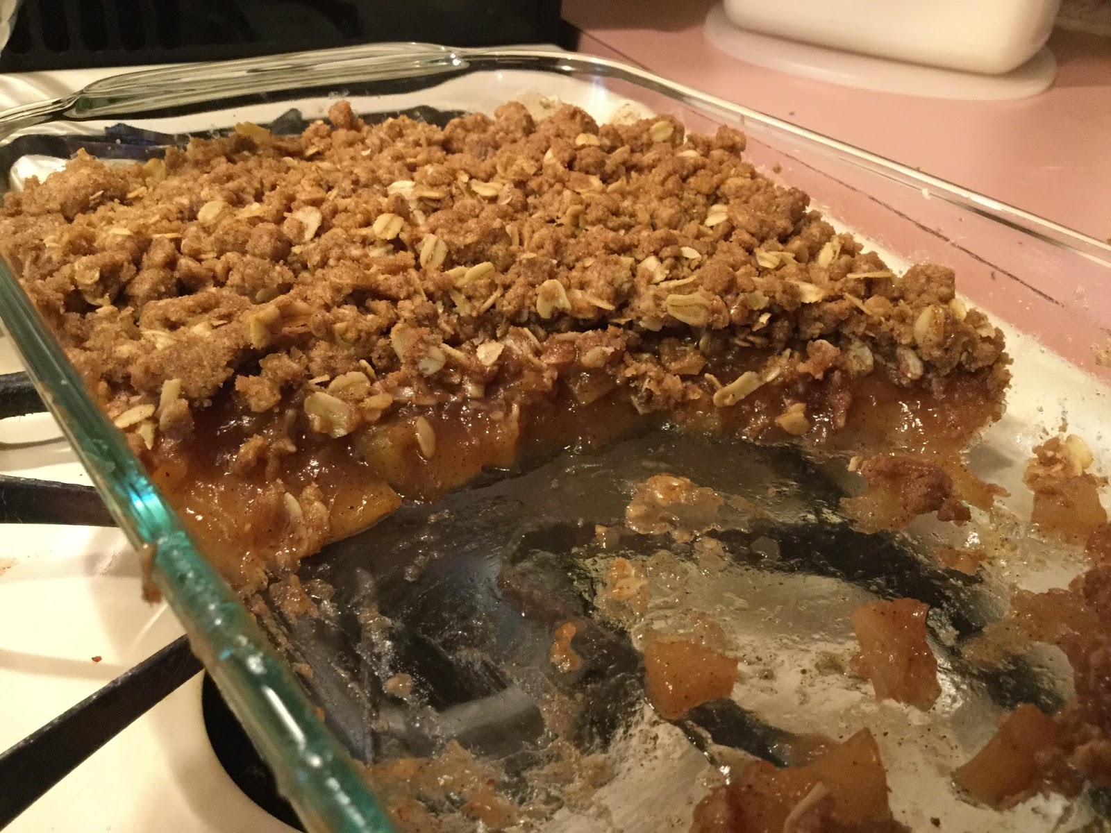 What's For Dinner? Oatmeal Crisp Topping for Fruit Fillings