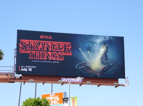 Stranger Things season 1 billboard Stranger Things season 1 billboard