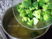 Budinca de broccoli cu cartofi fierbere legume