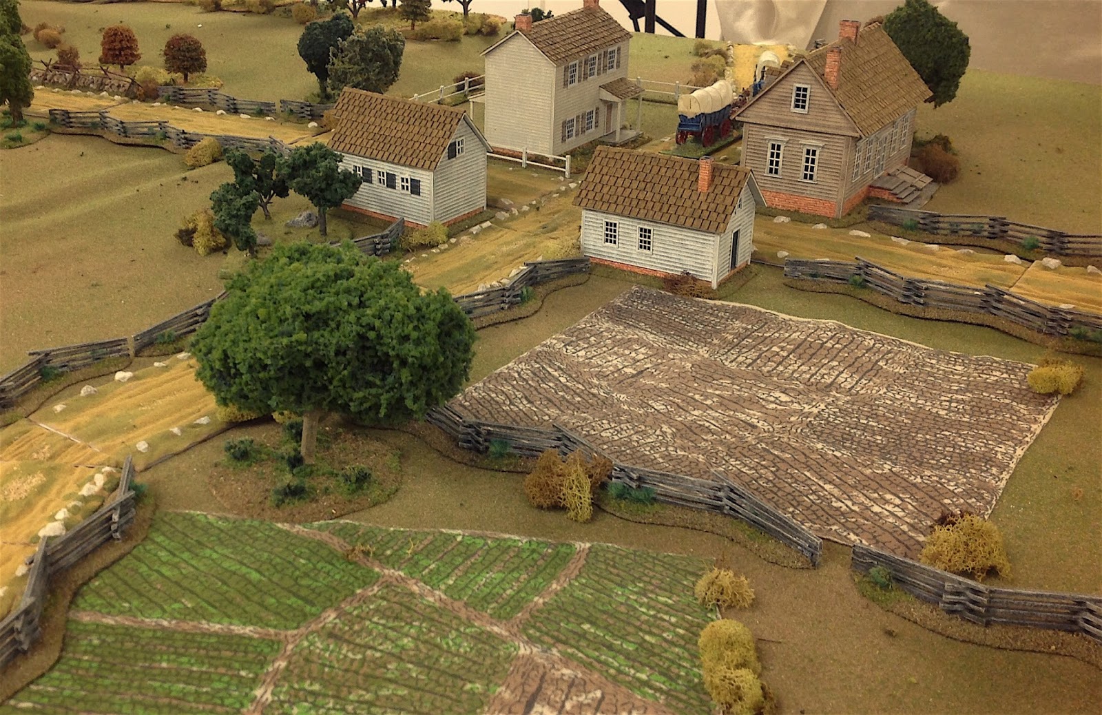 Der Alte Fritz Journal: Battle of Winnsboro Terrain Set Up