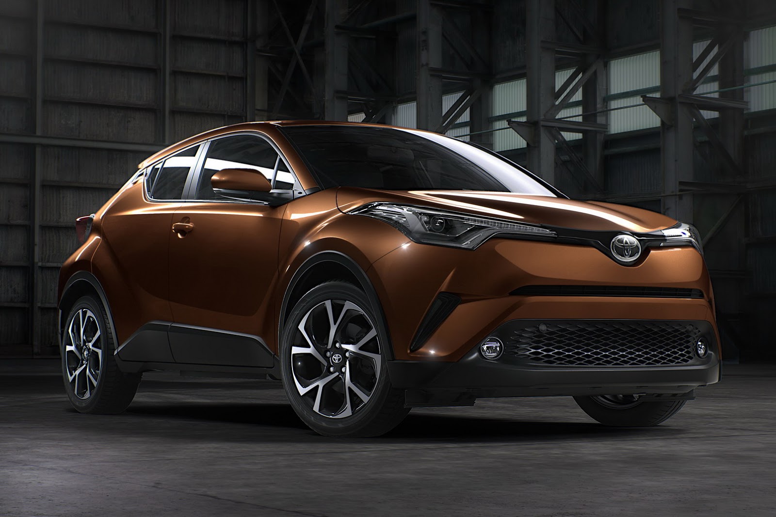 Check Out The 2017 Toyota C-HR Small Crossover In Fancier Colors