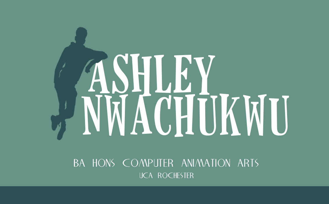 Ashley Nwachukwu - BA Hons CG Arts & Animation - Rochester