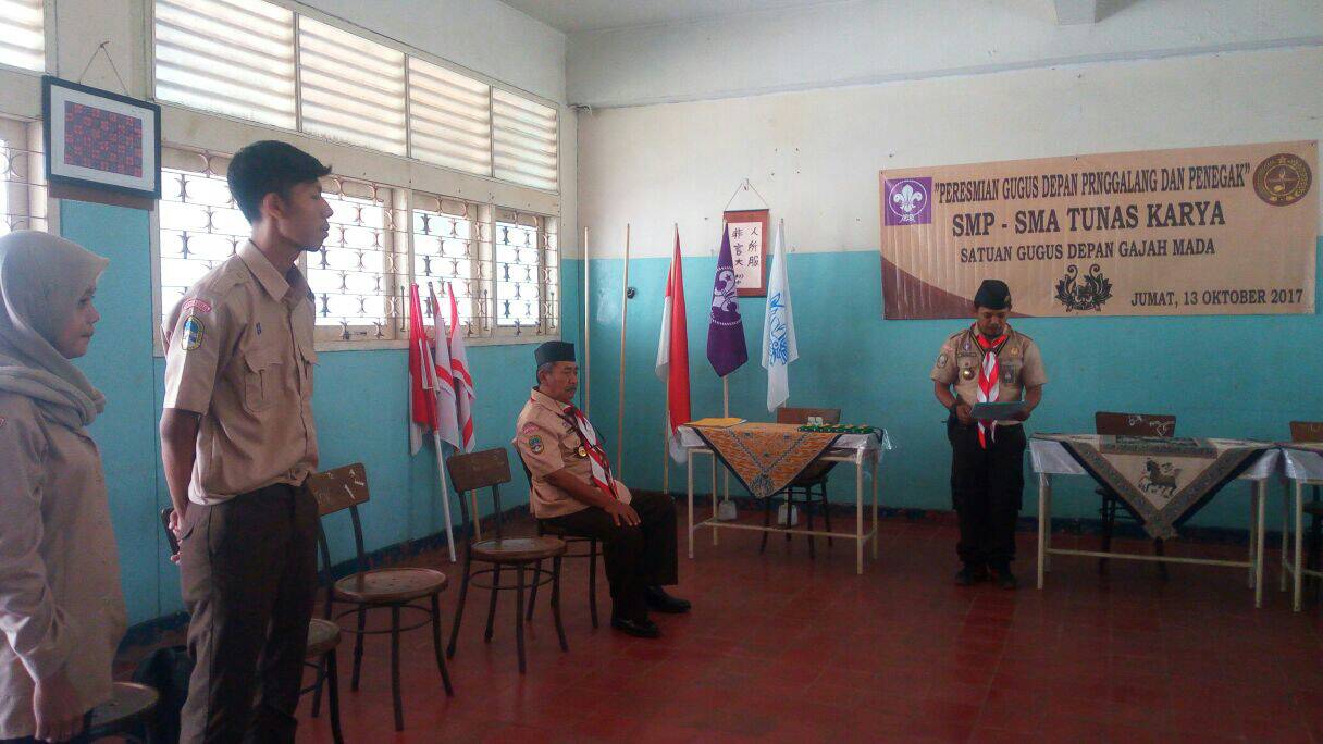 Peresmian Gerakan Pramuka SMP & SMA Tunas Karya OSIS SMP TUNAS KARYA
