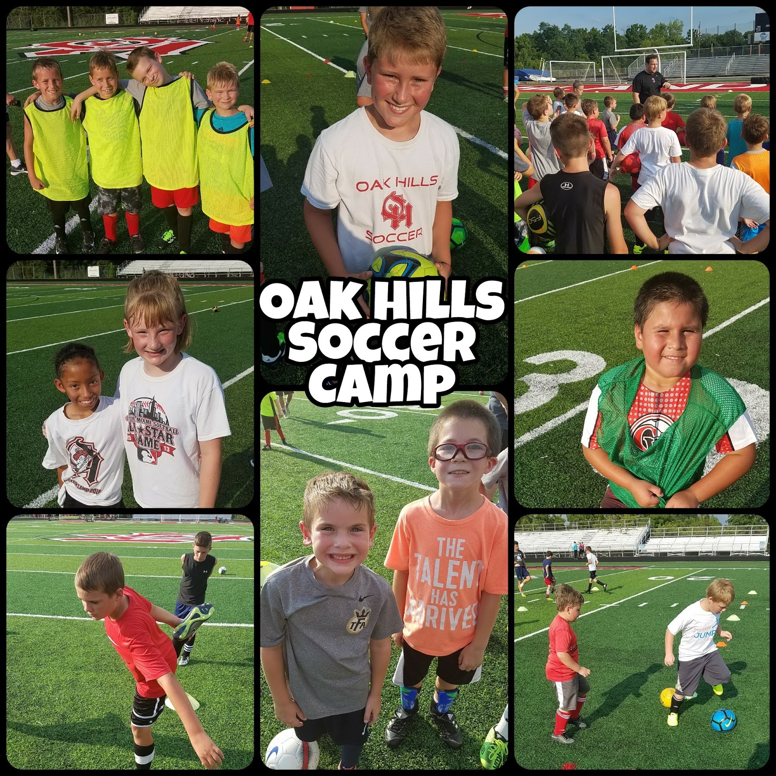 Oak Hills Highlanders Youth Soccer Camp 2017