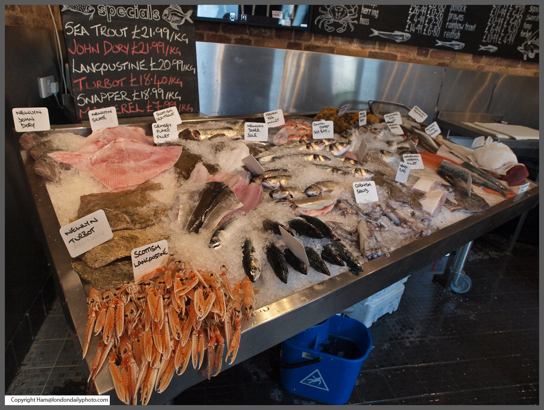 London Daily Photo The Fish is in the Shop