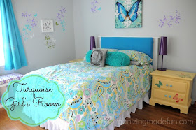 Teen Daughter room of Organizing Made Fun's home tour