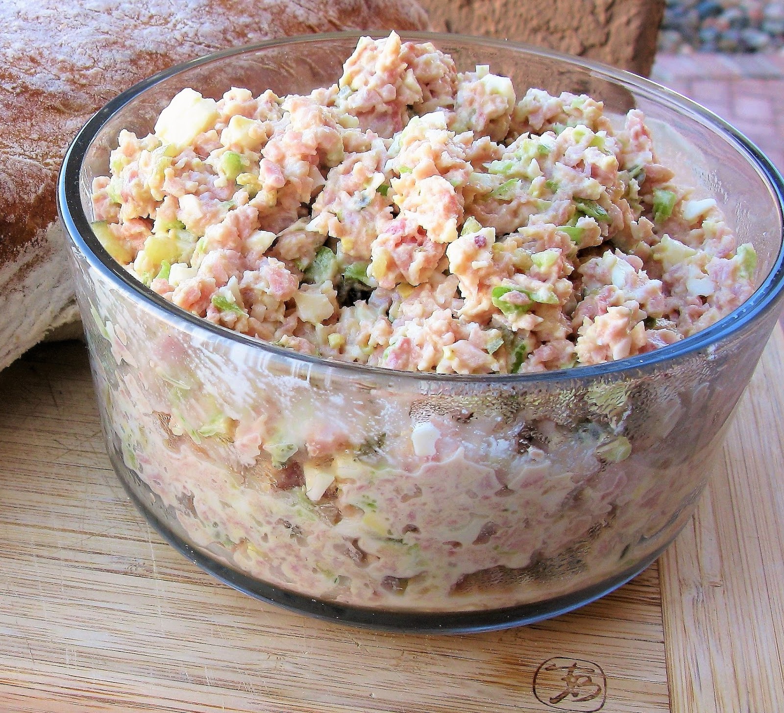 Cactus Kate's Kitchen Amish Ham Salad with Boiled Egg