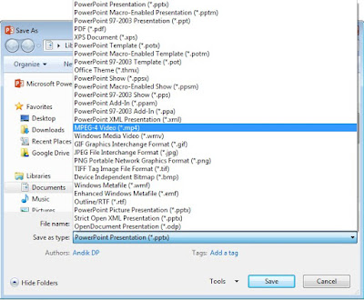 Cara membuat video mp4 dan wmv di powerpoint 2013 tutorial, powerpoint, powerpoint 2013, microsoft office, video powerpoint, powerpoint ke video,