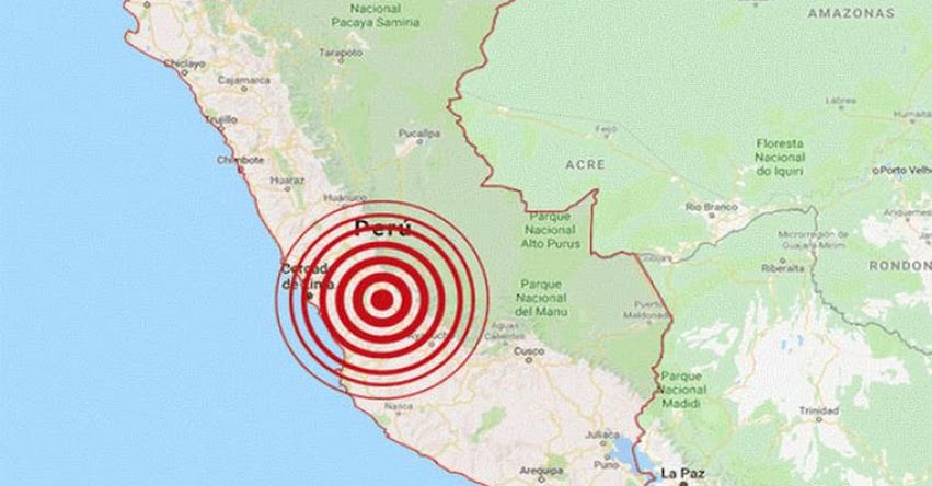 Fuerte sismo de magnitud 5.5 se sintió también en Lima Fuerte sismo de magnitud 5.5 se sintió también en Lima