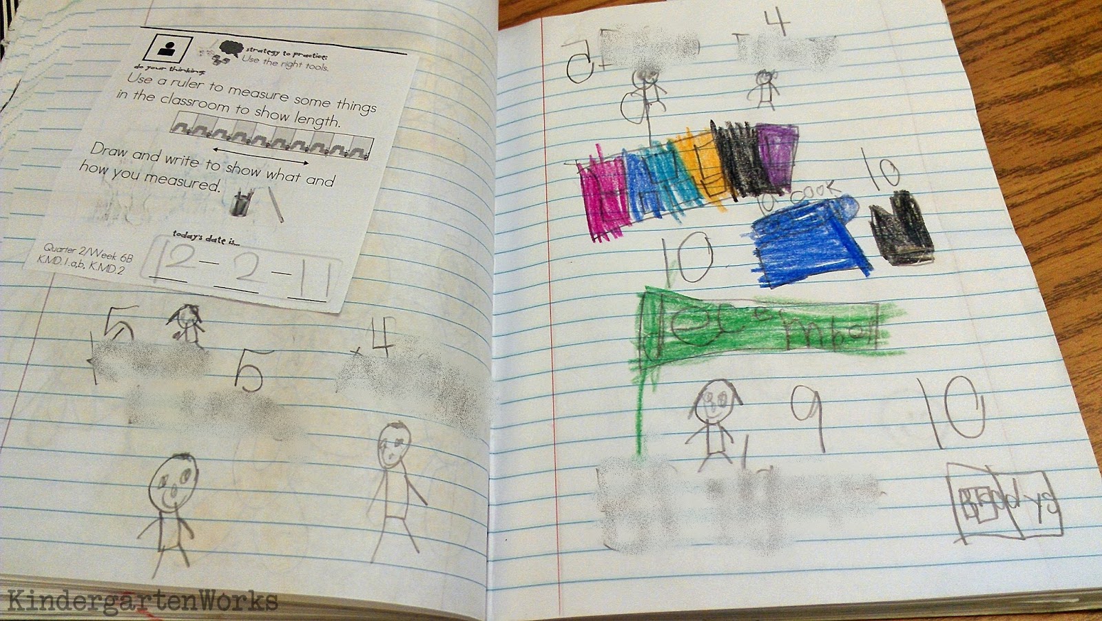 Free Measuring Booklet and Rulers for Kindergarten – KindergartenWorks