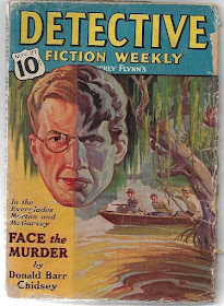 Another Jekyll/Hyde cover from Detective Fiction Weekly, November 27, 1937, Cover artist not known