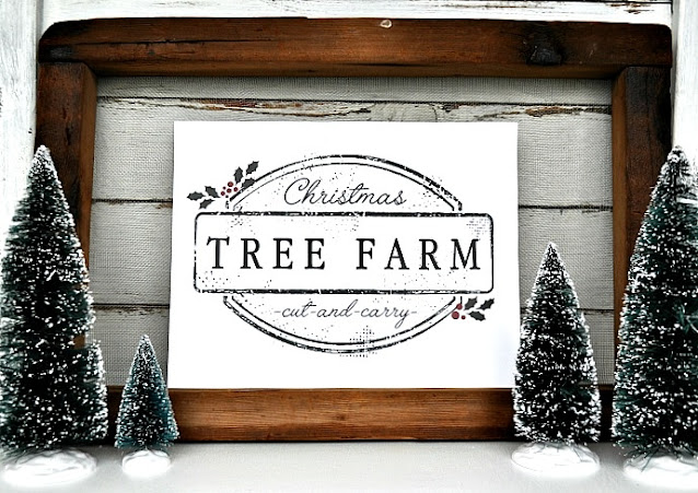 tree farm printable