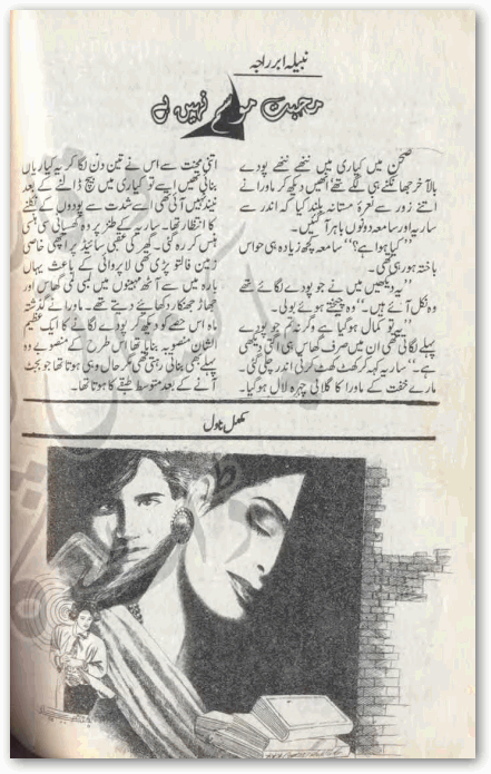 Mohabbat mausam nahin hai by Nabila Abar Raja pdf