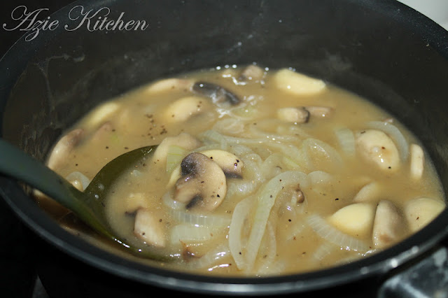 Chicken Chop With Mushroom Sauce