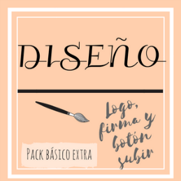 Cartel diseño pack básico extra (logo, firma y botón subir) Cartel diseño pack básico extra (logo, firma y botón subir)