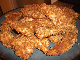 Kitchen Flambé: All-Bran and Panko Bread crumb Chicken Tenders
