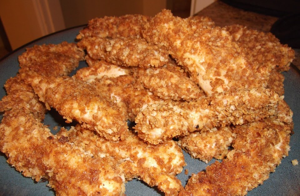 Kitchen Flambé: All-Bran and Panko Bread crumb Chicken Tenders