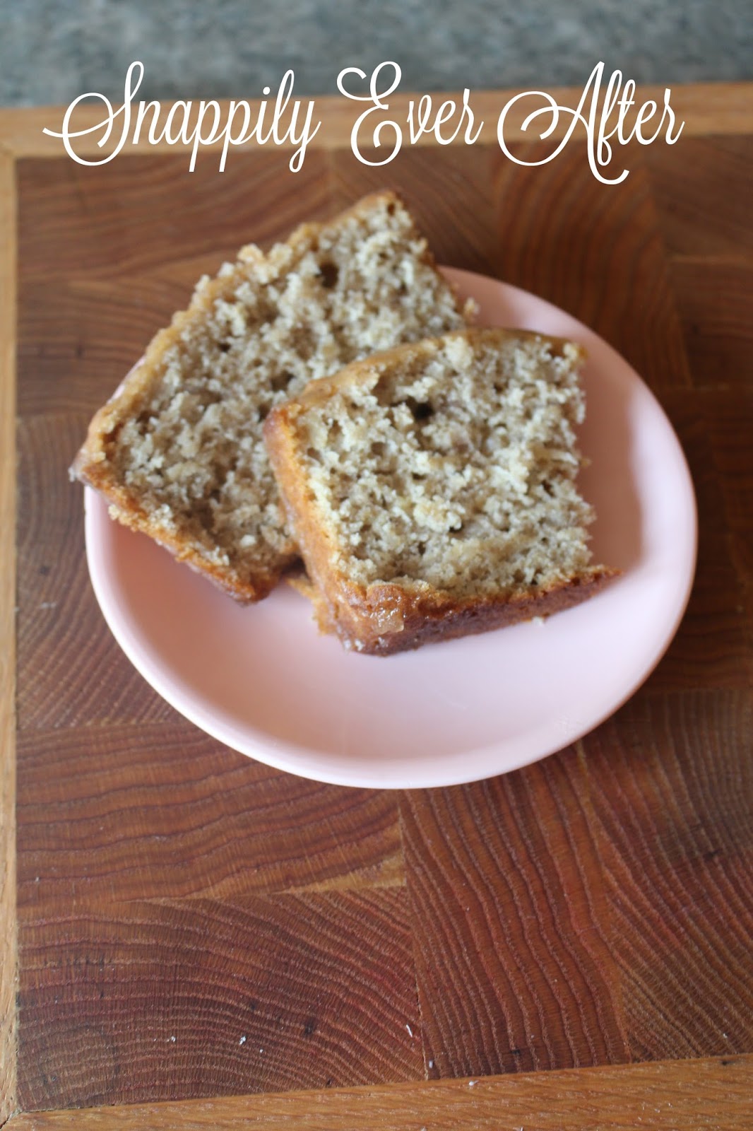 Snappily Ever After Glazed Apple Cinnamon Oatmeal Bread