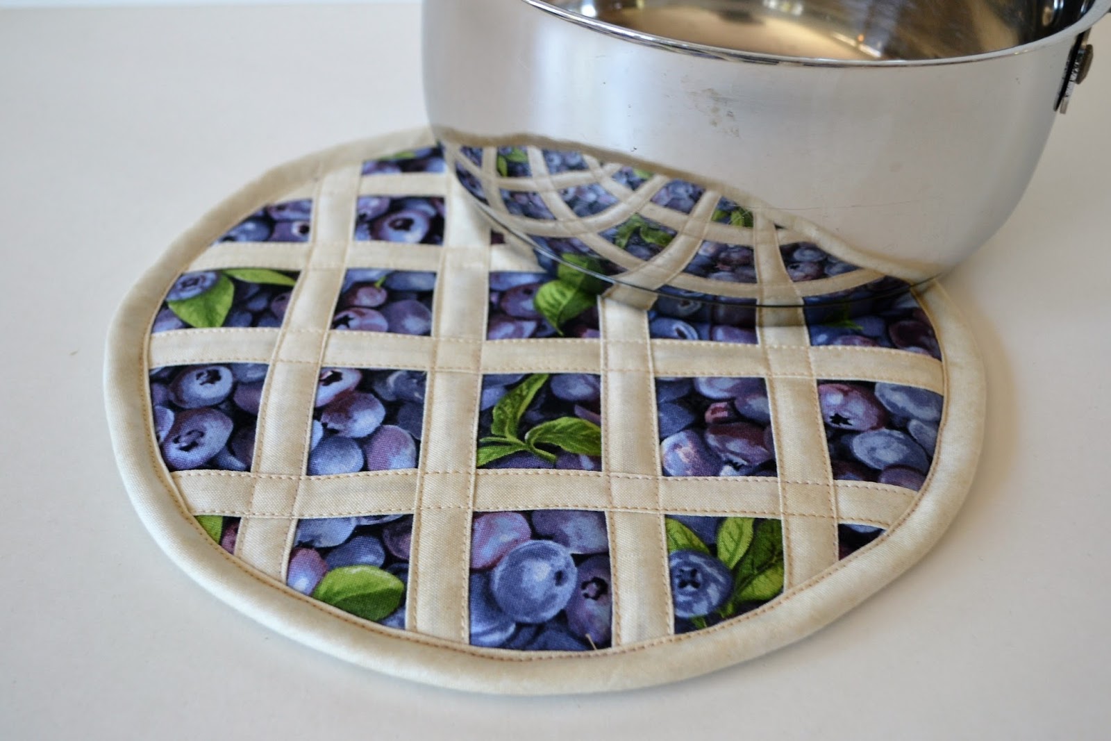 Fruit Pie Potholders or Hotpads Tutorial