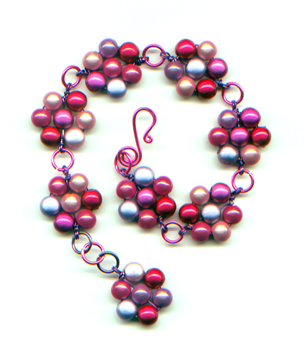 Wire Wrapped Daisy Chain Jewelry Tutorial - The Beading ...