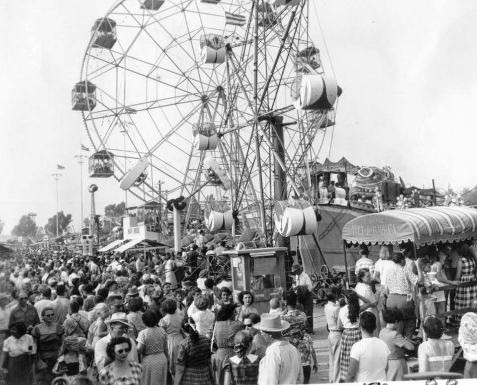 Images of Pomona Throwback to LACF's Ferris Wheel in the mid 1950s.
