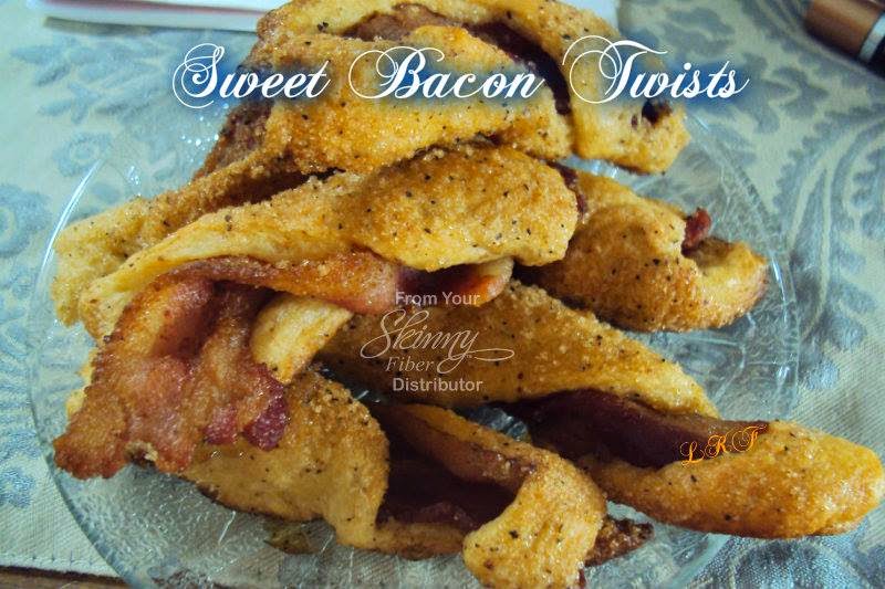 Move it and lose it. SWEET BACON TWISTS