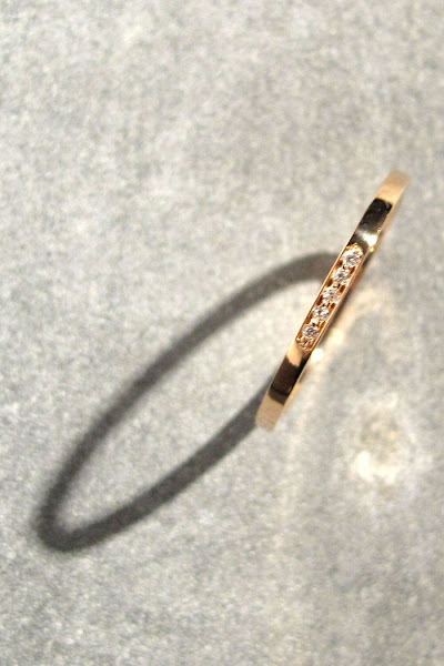 Bague Vanrycke or rose