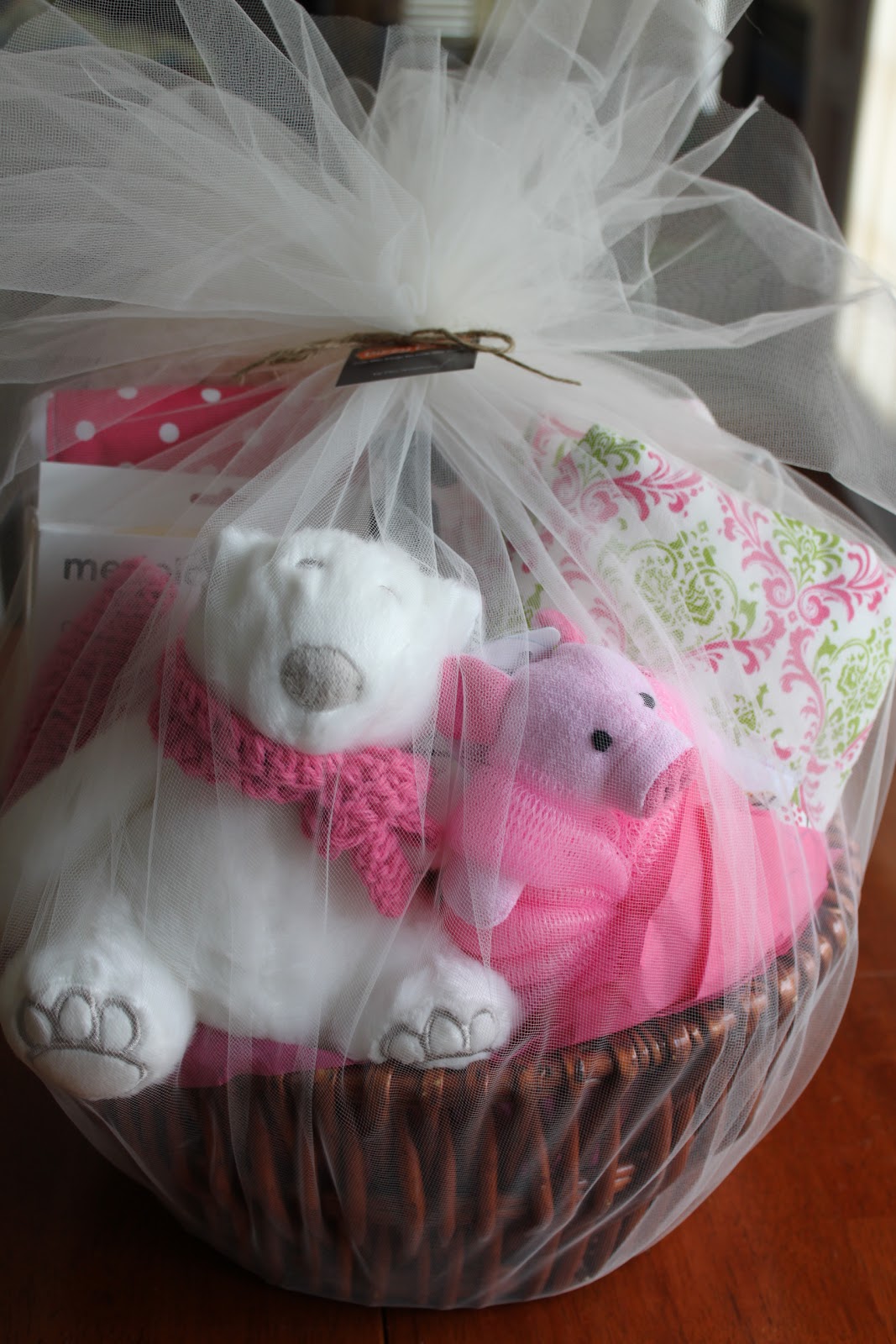mae armstrong designs Baby Shower Basket