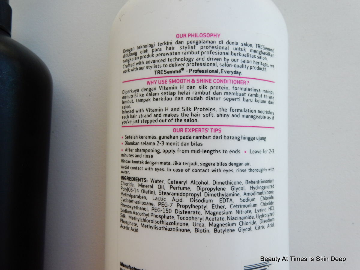 TRESemmé Smooth & Shine Shampoo and Conditioner