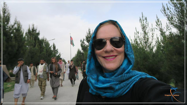 Parque Bibi Mahroo em Cabul, no Afeganistão