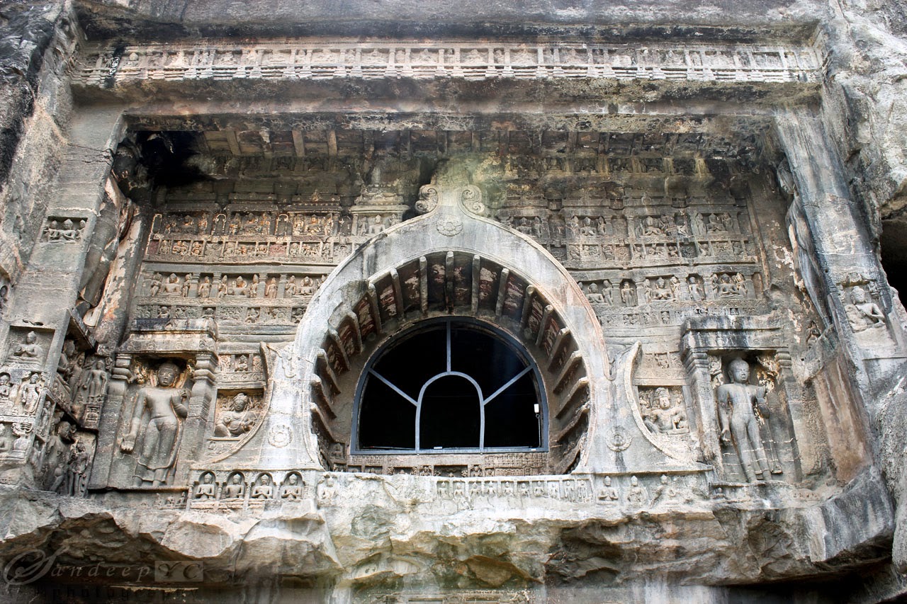 The Amazing facade of the cave 26