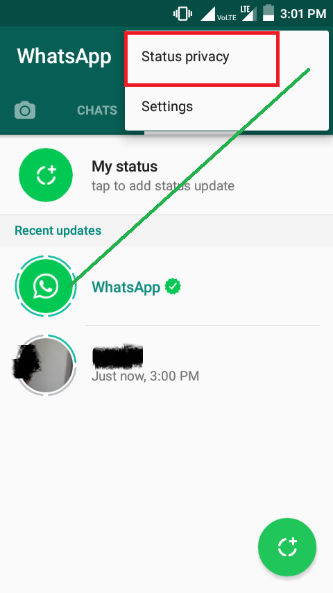 How To Hide WhatsApp Photo Story Status From Some WhatsApp Contacts.