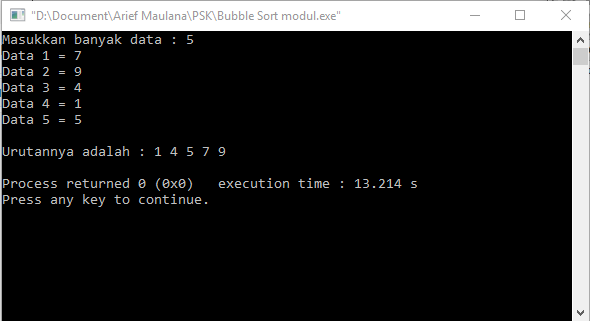 Macam-macam Sorting pada Bahasa C | Materi Pelajaran