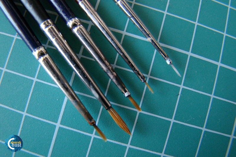 How to use Vallejo Brush Restorer? Coloured Dust