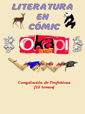 Literatura en Cómic [Revista Okapi] 12 volúmenes
