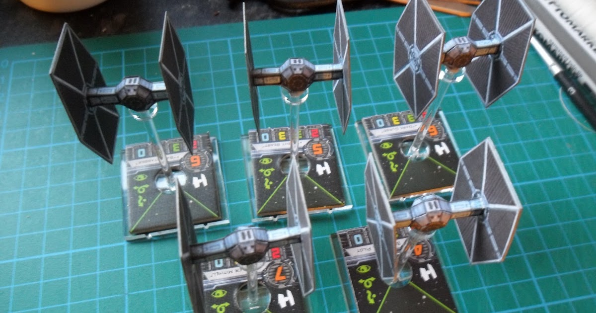 Gibbering Madness: Papercraft Tie Fighters.....