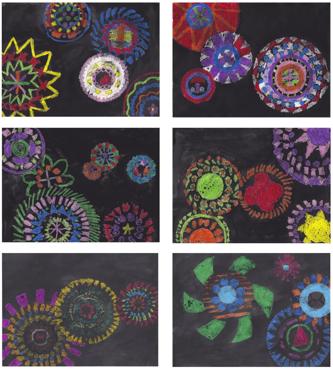 The Rolling Artroom Oil Pastel Resist, 4th6th Grade